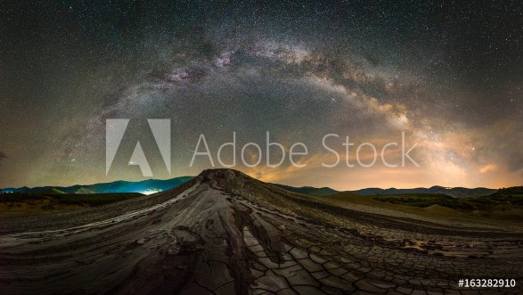 Picture of Milky Way landscape